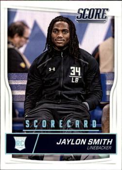 2016 Score - Scorecard #407 Jaylon Smith Front