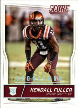2016 Score - Scorecard #415 Kendall Fuller Front