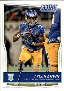 2016 Score - Scorecard #431 Tyler Ervin Front