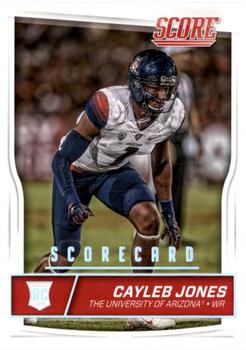 2016 Score - Scorecard #434 Cayleb Jones Front