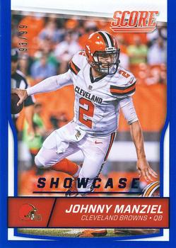 2016 Score - Showcase #75 Johnny Manziel Front