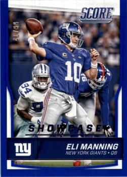2016 Score - Showcase #209 Eli Manning Front