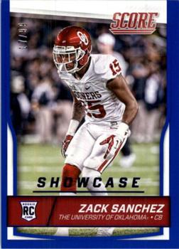2016 Score - Showcase #424 Zack Sanchez Front