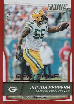 2016 Score - Red Zone #126 Julius Peppers Front