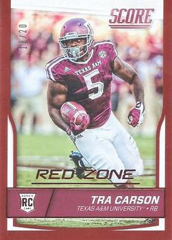 2016 Score - Red Zone #352 Tra Carson Front