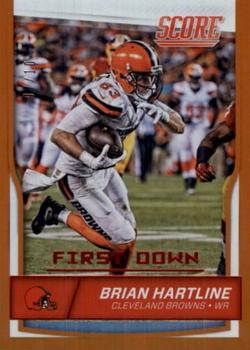 2016 Score - First Down #80 Brian Hartline Front
