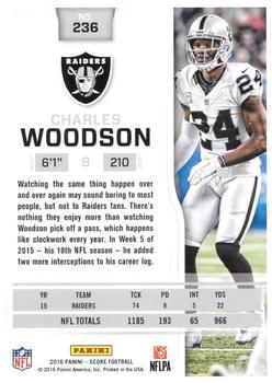 2016 Score - First Down #236 Charles Woodson Back