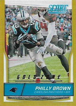 2016 Score - Jumbo Gold Zone #47 Philly Brown Front