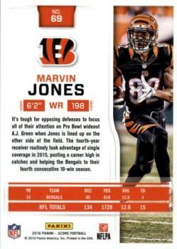 2016 Score - Jumbo Red Zone #69 Marvin Jones Back