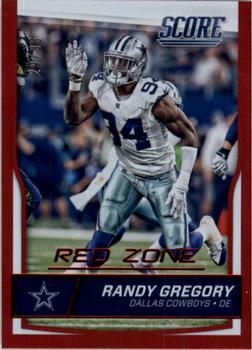 2016 Score - Jumbo Red Zone #94 Randy Gregory Front