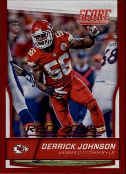 2016 Score - Jumbo Red Zone #166 Derrick Johnson Front