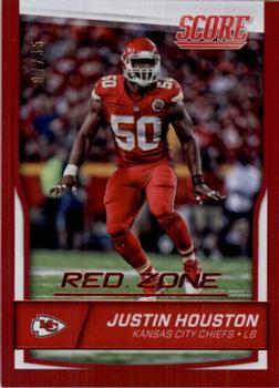 2016 Score - Jumbo Red Zone #167 Justin Houston Front