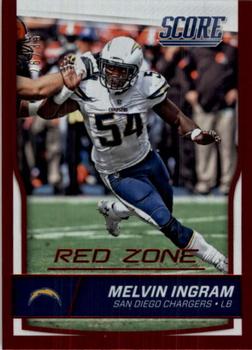 2016 Score - Jumbo Red Zone #268 Melvin Ingram Front