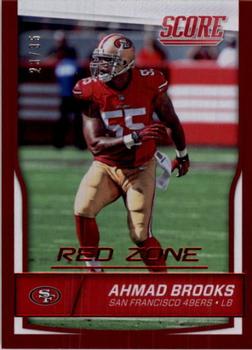2016 Score - Jumbo Red Zone #280 Ahmad Brooks Front