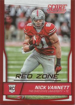 2016 Score - Jumbo Red Zone #383 Nick Vannett Front