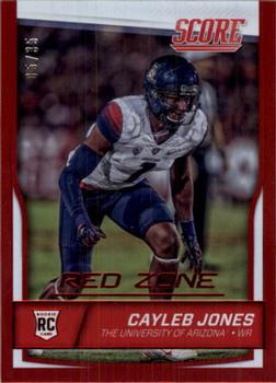 2016 Score - Jumbo Red Zone #434 Cayleb Jones Front