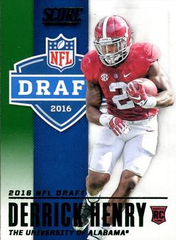 2016 Score - NFL Draft Green #5 Derrick Henry Front