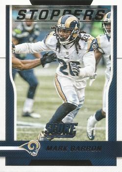 2016 Score - Stoppers #8 Mark Barron Front