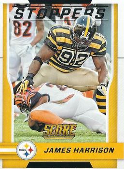 2016 Score - Stoppers #9 James Harrison Front