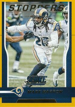 2016 Score - Stoppers Gold #8 Mark Barron Front