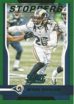 2016 Score - Stoppers Green #8 Mark Barron Front