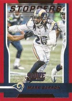2016 Score - Stoppers Red #8 Mark Barron Front