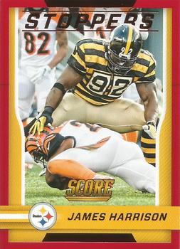 2016 Score - Stoppers Red #9 James Harrison Front