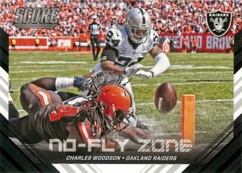 2016 Score - No Fly Zone Black #3 Charles Woodson Front