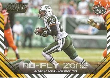2016 Score - No Fly Zone Gold #2 Darrelle Revis Front