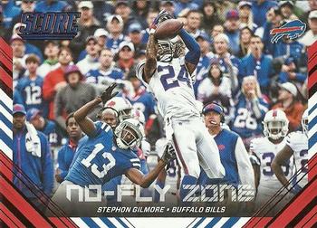 2016 Score - No Fly Zone Red #9 Stephon Gilmore Front