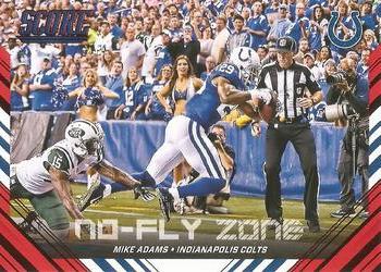 2016 Score - No Fly Zone Red #10 Mike Adams Front