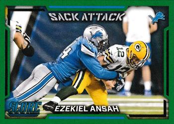 2016 Score - Sack Attack Green #7 Ezekiel Ansah Front