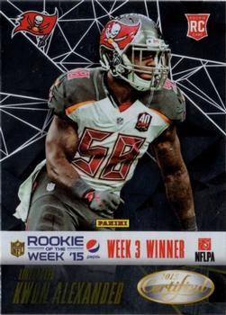 2016 Score - Pepsi Rookie of the Week/Year #3 Kwon Alexander Front