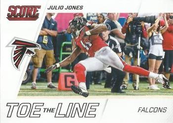 2016 Score - Toe the Line #2 Julio Jones Front