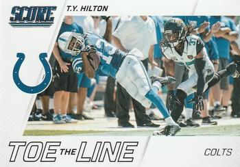 2016 Score - Toe the Line #9 T.Y. Hilton Front
