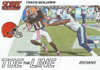 2016 Score - Toe the Line #13 Travis Benjamin Front