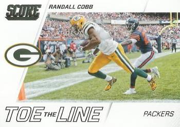 2016 Score - Toe the Line #15 Randall Cobb Front