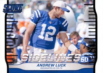 2016 Score - Sidelines #7 Andrew Luck Front