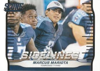 2016 Score - Sidelines #10 Marcus Mariota Front