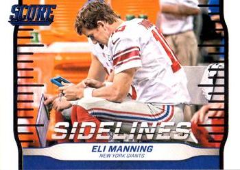 2016 Score - Sidelines #11 Eli Manning Front