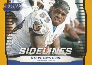 2016 Score - Sidelines Gold #24 Steve Smith Sr. Front