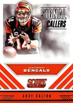 2016 Score - Signal Callers #5 Andy Dalton Front