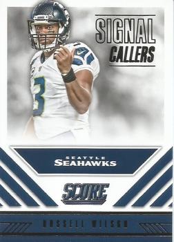 2016 Score - Signal Callers #22 Russell Wilson Front