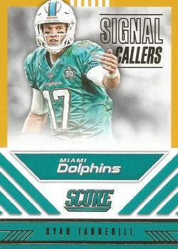 2016 Score - Signal Callers Gold #13 Ryan Tannehill Front