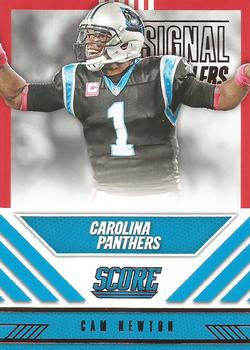 2016 Score - Signal Callers Red #4 Cam Newton Front