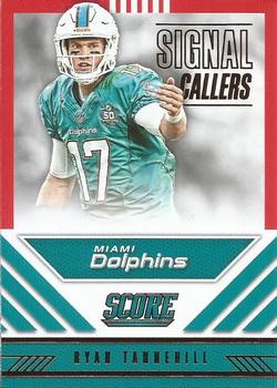 2016 Score - Signal Callers Red #13 Ryan Tannehill Front