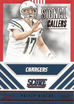2016 Score - Signal Callers Red #21 Philip Rivers Front