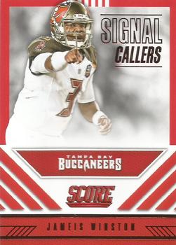 2016 Score - Signal Callers Red #23 Jameis Winston Front