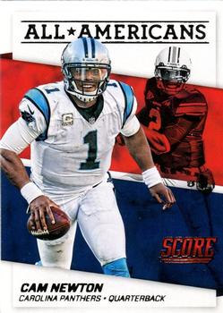 2016 Score - All-Americans #21 Cam Newton Front