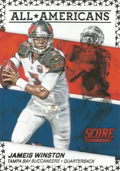 2016 Score - All-Americans Black #6 Jameis Winston Front